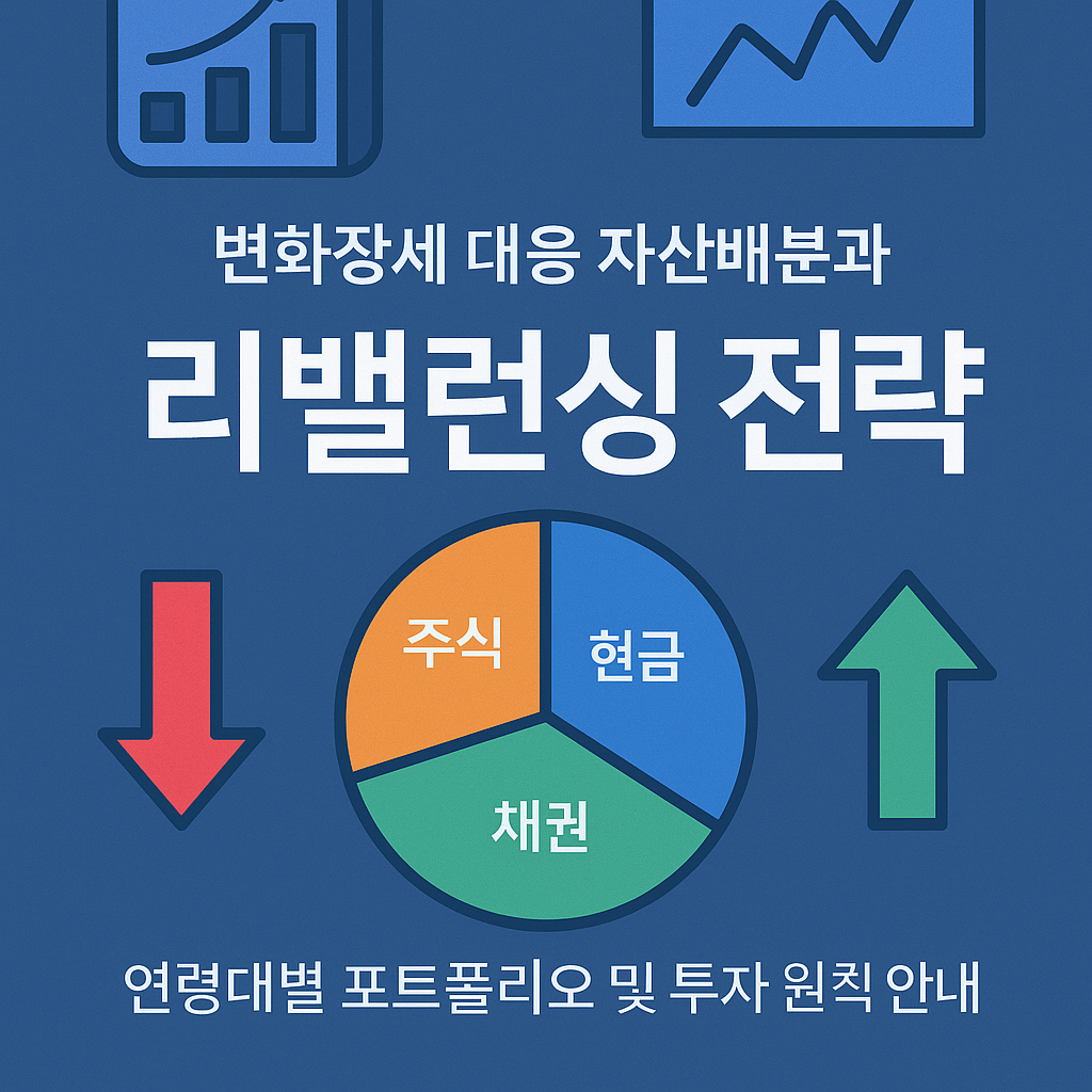 변화장세 대응 자산배분과 리밸런싱 전략 가이드 – 연령대별 포트폴리오 및 투자 원칙 안내